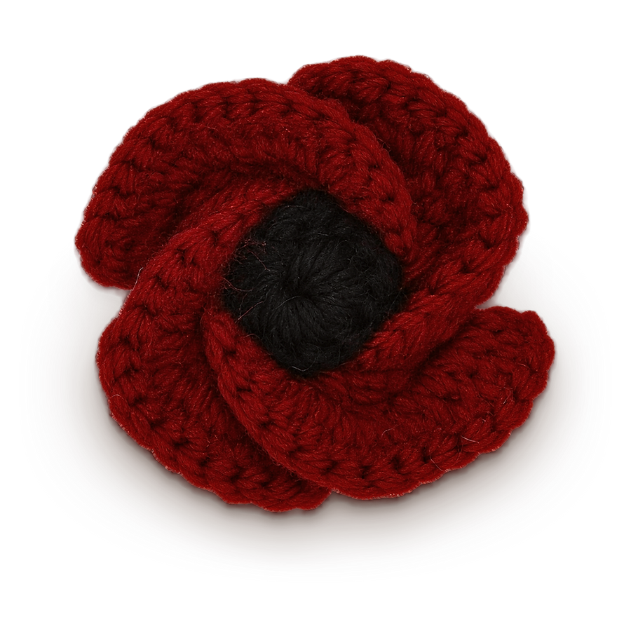 Fleur Coquelicot LEZARE en crochet